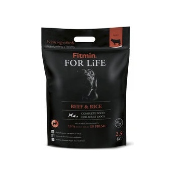 Fitmin dog For Life Beef & Rice 2,5 kg