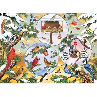 Cobble Hill - Puzzle Winterbird Magic 500 - 500 piese