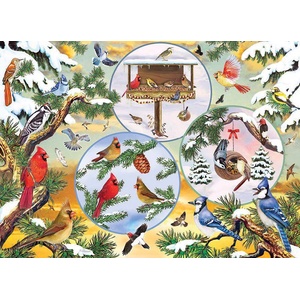 Cobble Hill - Puzzle Winterbird Magic 500 - 500 piese