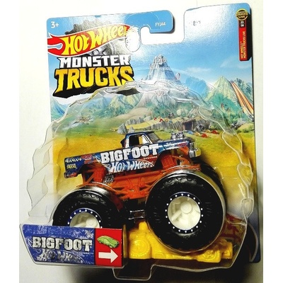 Mattel Hot Wheels Monster Trucks Kaskadérske kúsky Bigfoot