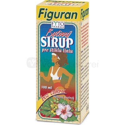 Fyto Figuran Bylinný sirup pre štíhlu líniu 100 ml