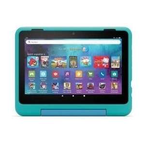 Amazon Amazons new child-friendly case for the Fire HD 8 tablet (only suitable for 12th generation tablets), teal - 53-036068