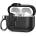 Tech-Protect Твърд калъф с карабинер за слушалки Apple AirPods Pro 3 от Tech-Protect Slim Hook - Черен (5906302333288)