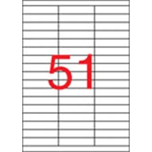 APLI Етикет, универсален, 70x16, 9 mm, APLI, 5100 етикета/пакет 01294 (01294)