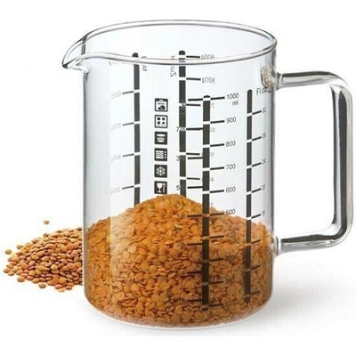 Odměrka se stupnicí, skleněná SIMAX 0,5 l