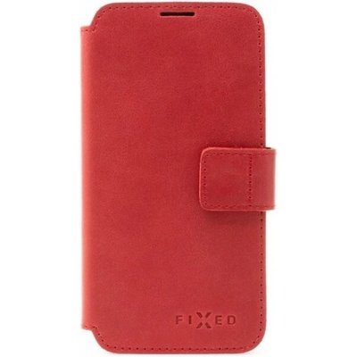 Púzdro FIXED ProFit kožené iPhone 11 - červené