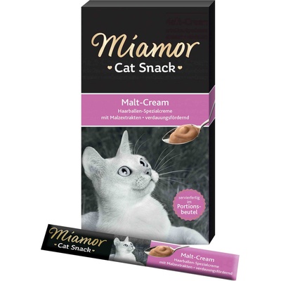 Miamor Pasta sladový krém 6 x 15 g
