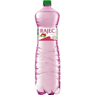 Rajec Pramenitá voda ochutená jahoda jemne sýtená 6 x 1,5 l