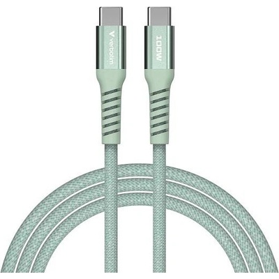Verbatim 31855 USB, USB C samec - USB C samec, 100W, 1.2m, zelený