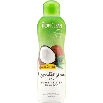 TropiClean šampón s kondicionérom papája & kokos 355 ml