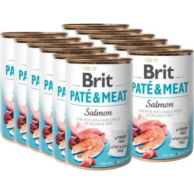 Brit Брит пате и месо сЪмга 12x400г