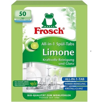 Frosch EKO Tablety do myčky vše v 1 Citron 50 tablet