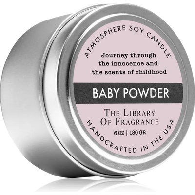 THE LIBRARY OF FRAGRANCE Baby Powder ароматна свещ 180 гр