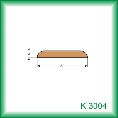 Kodrefa Drevená lišta K 3004 2m
