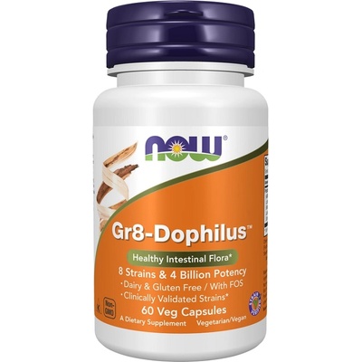 NOW Gr8-Dophilus, 60 Veg Capsules