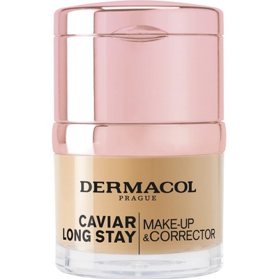 Dermacol Caviar Long Stay make-up & korektor 1.5 Sand 30 ml