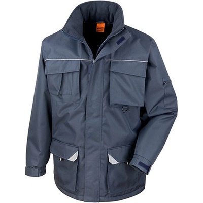 Result Unisex pracovný kabát R301X Navy