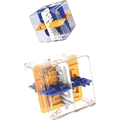 Wiky Bludiště 3D kostka barevná 9cm