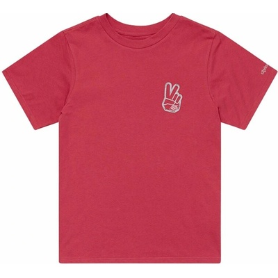 TLD DÁMSKÉ TRIKO S KRÁTKÝM RUKÁVEM PEACE OUT (75357304) FUCHSIA