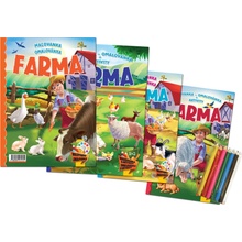 Maľovanka Omalovánka a aktivity Farma