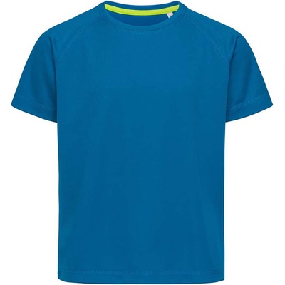 Stedman mesh raglan st8570 / Детска спортна риза с реглан - кралско синьо (st8570kibxs)