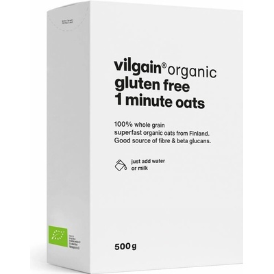 Vilgain Bezlepkové minútové ovsené vločky Bio 500 g