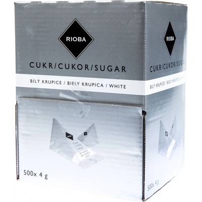 Rioba cukr porcovaný pyramidky 500x4 g