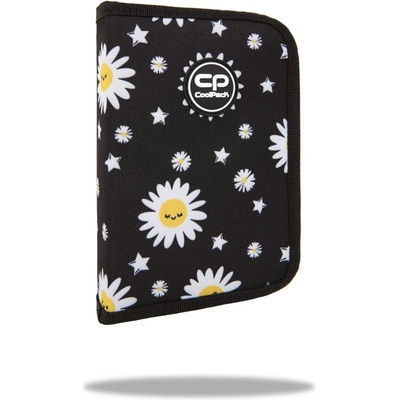 COOLPACK Ученически несесер Coolpack - Clipper - DAISY BLACK