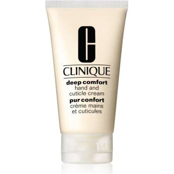 Image 1 of Clinique Deep Comfort Hand and Cuticle Cream дълбоко хидратиращ крем в дълбочина на ръцете, ноктите и кожичките 75ml