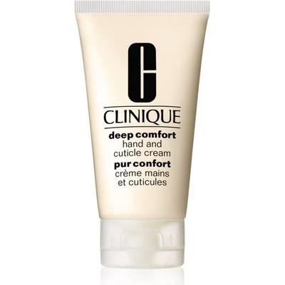 Clinique Deep Comfort Hand and Cuticle Cream дълбоко хидратиращ крем в дълбочина на ръцете, ноктите и кожичките 75ml