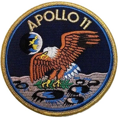 Made In USA Nášivka APOLLO 11 barevná