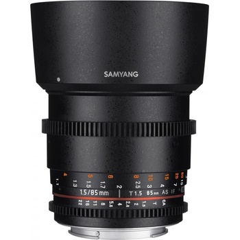 Samyang 85mm T1.5 V-DSLR ED AS IF UMC II Nikon