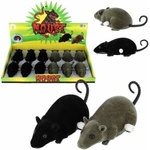Trifox Flocked wind-up mouse 2 colors