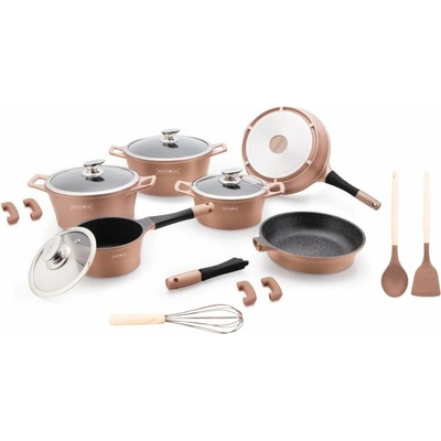 Royalty Sada riadu ES1014M 17 ks, farba copper