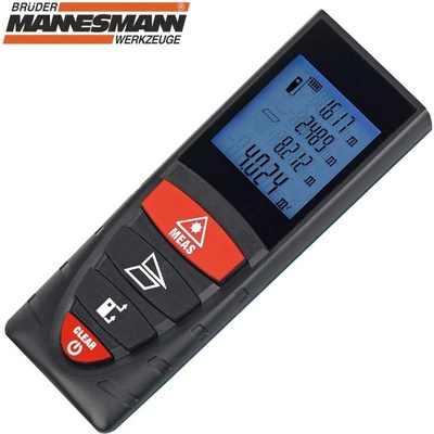 B. mannesmann Лазерна ролетка Mannesmann, 0.20мм, до 40м (M 99995)