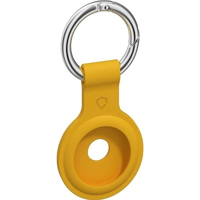 AirTag klíčenka AlzaGuard Silicone Keychain pro Airtag žlutá (AGD-AKS002I) – Zboží Živě