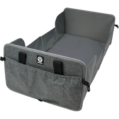 DOOKY Cestovná postieľka TRAVELLER Grey Melange