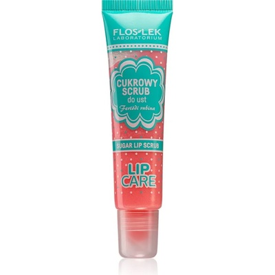 FlosLek Laboratorium Lip Care захарен пилинг за устни вкус Fertodi Rubina 14 гр