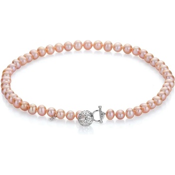 Image 1 of Swan Колие със сладководни розови перли 9-10mm R1667NR Swan