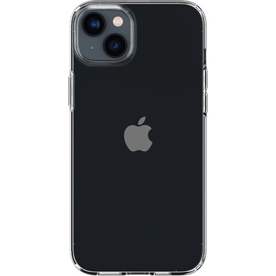 Spigen Crystal Flex Case - тънък качествен силиконов (TPU) калъф за iPhone 15 Pro Max (сив)