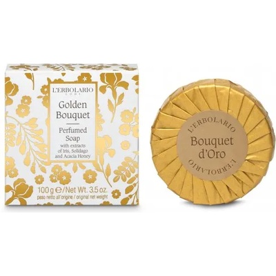 L'Erbolario Golden Bouquet Perfumed Soap - Ароматен сапун с екстракти от Ирис, Солидаго и Акациев мед
