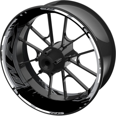 jednodílné polepy na kola YAMAHA R1M černo-šedá | Zboží Auto