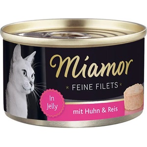 Miamor Feine Filets chicken & rice tin 100 g