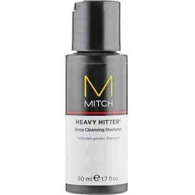 Mitch by Paul Mitchell Hair Care Heavy Hitter без парабени шампоан за коса дълбоко почистване 50 ml