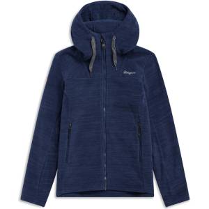 Bergans Дамско поларено яке Bergans Women's Hareid Fleece Hood Jacket Fleece jacket - Navy Blue (105-7688-0313)