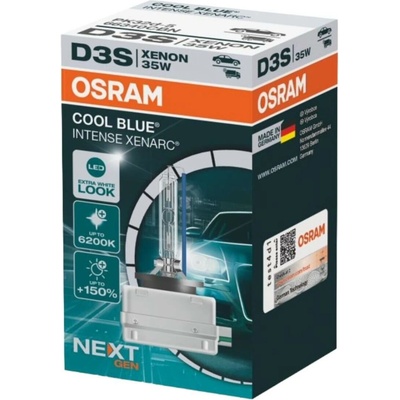 Osram xenonová výbojka D3S XENARC Cool Blue Intense NextGeneration 6200K +150% 1ks