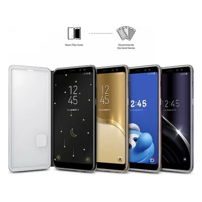 Samsung Galaxy A8 (2018) Neon Flip cover