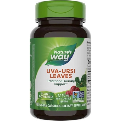 Nature's Way Uva Ursi, 480 mg, 100 капсули, Nature's Way (17600)
