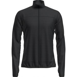 icebreaker Men Merino Blend 300 RealFleece Descender LS Zip Размер: L / Цвят: черен
