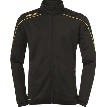 Uhlsport Яке Uhlsport Men's Stream 22 Classic Moisture-Wicking Performance Training Jacket - Black/LimeYel